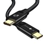 SETMSPACE USB ケーブル 20gbps USB3.2 Gen2X2 USB C ケーブル 安定20V5A PD急速充電100W 4K@60