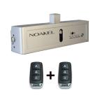 NOAKEL リモコン錠 MTセット(本体1台 + リモコン２個)【オートロック機能有り】 後付け 電子錠 電池式 EXC-7500D-MT2 【送料無料】