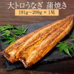 ショッピングうなぎ 父の日 【 大トロ うなぎ 鰻 蒲焼き 国産 191g〜209g × 1尾 】冷凍 鹿児島 ウナギ 母の日 父の日 ギフト プレゼント 鯉家 かごしまや