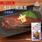 送料無料 [魚屋の腕自慢] さばの醤油煮 さばの醤油煮  120g/さば/醤油煮/生姜風味/食育/レトルト食品/レンチン/骨までやわらか