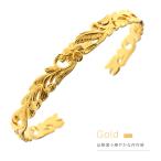 ハワイアンジュエリー バングル ヘリテイジ プルメリア スクロール 葉 透かし 彫り サージカルステンレス 金属アレルギー 爆買