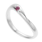 リングシルバー925ルビーサファイ...