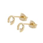 スタッドピアス 馬蹄 �