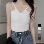 キャミソール レディース 春夏秋 前