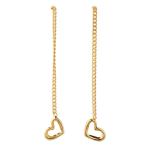 Yahoo! Yahoo!ショッピング(ヤフー ショッピング)miniオープンハートが揺れる ジプシーミニアメリカンピアス長さＭＩＮＩ 爆買