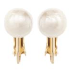 Yahoo! Yahoo!ショッピング(ヤフー ショッピング)コットンパールイヤリング 痛くならない 日本製 ニッケルフリー 低金属アレルギー かわいい フェミニン 上品 レディース スプリング式 メール便 送料無料 爆買