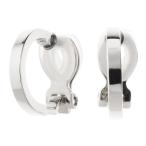 Yahoo! Yahoo!ショッピング(ヤフー ショッピング)レディース イヤリング sophia 痛くなりにくい樹脂クリップ 細身フープ ミニリング シンプル デイリー 爆買