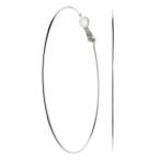 Yahoo! Yahoo!ショッピング(ヤフー ショッピング)フープピアス 樹脂ポスト 日本製 ノンアレルギー ビッグフープ ワイヤーリング シンプル ボリューム オシャレ