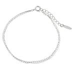 Yahoo! Yahoo!ショッピング(ヤフー ショッピング)レディース ブレスレット ニッケルフリー 2連チェーン スネークチェーン 日本製 あずきチェーン シンプル デイリー 爆買