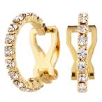  серьги стразы Eternity Kirakira блеск есть простой одним движением винтового типа spring тип . покупка 