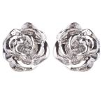 Yahoo! Yahoo!ショッピング(ヤフー ショッピング)スタッドピアス チタン製ポスト 低アレルギー バラ 薔薇 ローズ 小粒ピアス 日本製 ポイントピアス レディース デイリー ピアスコーデ ニッケルフリ