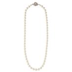 Yahoo! Yahoo!ショッピング(ヤフー ショッピング)ネックレス パール 真珠 ドレス フォーマル 冠婚葬祭 グラデーション シンプル 首回り52cm 爆買