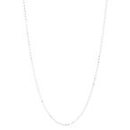 ネックレス シルバー925 カットボールチェーン シルバーチェーン シンプル 細い チェーンのみ 長さ50cm 幅2.0mm 爆買