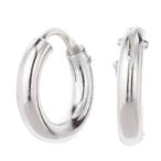 Yahoo! Yahoo!ショッピング(ヤフー ショッピング)ピアス ミニ フープ リングピアス 小さい 細い 直径10mm 金属アレルギー対応 シルバー925 爆買