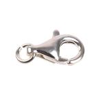 カニカン シルバー925製 パーツ 1個売り Lサイズ 13mm シルバー フック 留め具 金具 クラフト 手芸