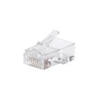 エレコム RJ45コネクタ/CAT6・CAT6A対応/単線・ヨリ線対応/100個入り LD-6RJ45T100