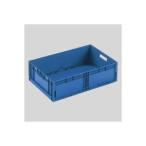 (まとめ) 岐阜プラスチック工業 折りたたみコンテナーF-Box F-BOX122G1 ダークブルー 1個入 〔×2セット〕