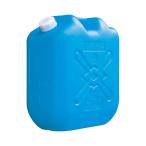 (まとめ) 土井金属 灯油缶 18L ブルー 1個 〔×10セット〕