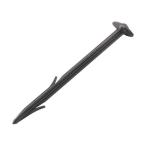 日本マタイ 硬質プラスチックピン 15cm 黒 HC07461 1パック(100本)