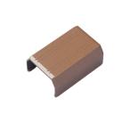 （まとめ） 10個セット サンワサプライ ケーブルカバー（直線、ブラウン） CA-KK17BRJX10 〔×2セット〕