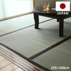い草 ラグ 団地間6畳 255×340cm 市松模