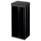 Hailo(ハイロ)ニュービッグボックス60L ブラック(ゴミ箱・ダストBOX) 60083