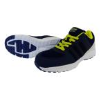 セーフティスニーカー ネイビー 水害 豪