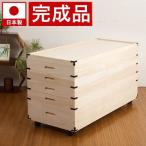 衣装箱 日本製 完成品 5段 幅95cm 天�