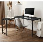 送料無料 L字デスク  幅115cm＋80cm マ