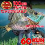 TT-12 60KUN　100cm ブルーギルクッション クッション | バス釣り バス 釣り 魚 釣り