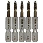 単品 ＳＫ１１ 六角軸Ｃｏステンドリル　極短 3.5mm 5pcs