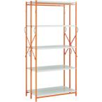 TRUSCO одним движением подставка W915XD450XH1805 5 уровень белый X orange 