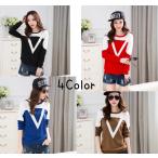  футболка длинный рукав bai цвет женский tops тонкий черный голубой красный Brown 