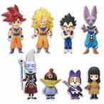 ドラゴンボールZ 劇場版ワールドコレクタブルフィギュアvol.1 神 バンプレスト（全８種フルコンプセット）