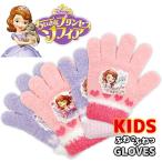 ちいさなプリンセス ソフィア のびのび手袋 キッズ 女の子 ガールズ ふわふわ かわいい ディズニー DISNEY 冬 伸縮性 グローブ 暖かい