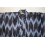 .10779RM.. сверху ткань хлопок .... ткань мужчина кимоно юката одиночный ..72 длина 150К история. мир чёрный земля . синий пепел. порез . бамбук .... новый выбор комплект документ sama новый товар 