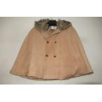 .11363 Napoleon манто К бежевый одноцветный ворсистый .. metal кнопка S~M прекрасный товар 