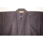 o сделка распродажа .1146 1 шт. шелк книга@ подлинный хлопок шёлк из Юки мужчина кимоно перо тканый .70 длина 139К чёрный береза чай ..[.] печать первоклассный товар не прибывший для нового товара класс 