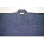 .11563шт.@ шелк Ёнэдзава эпонж мужчина кимоно ..75 длина 147К синий пепел индиго привлекательный кимоно только серии очень большой 