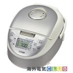 海外向け炊飯器 220V仕様 タイガー魔法瓶 土鍋IH炊飯ジャー 炊きたて 3合炊き サテンホワイト JPF-A55W-W 爆買