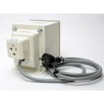 国内用変圧器 日章工業 アップトランス 定格容量1800W 変換電圧100V→110V/120V/130V NDF-1800UPU 爆買