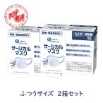 サージカルマスク ふつうサイズ 50枚入り【2箱セット】大王製紙 エリエール 送料無料(一部地域のみ)