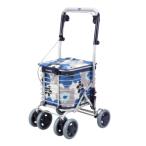 スワレル AS-0275 花柄ネイビーブルー ユーバ産業 ショッピングカート