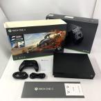 { б/у товар }XBOX ONE X 1TB рабочее состояние подтверждено / витрина / др. молдинг продажа вместе { игра * гора замок магазин }A4147