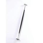 こうがい　彫金透し 鍍金 白銅 水仙