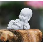 ショッピング仏像 お地蔵さん 寝る 置物 お守り 仏像 和尚 交通安全 癒しミニ 手のひらサイズ