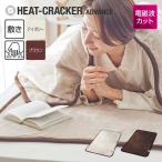 HEAT CRACKER ADVANCE 洗える電気毛布(敷き) シングル 140×80 アイボリー ヒートクラッカー アドバンス 洗濯可 電磁波カット 敷き毛布 ひざ掛け タイマー付き