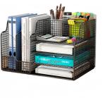 卓上収納ラック 引き出し付き ファ