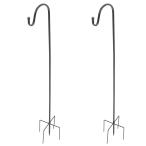 висячий подставка наружный падающий нет ... крюк растения вешалка 2 шт металл чёрный солнечный свет bird механизм подачи meisonja- Рождество растения корзина ..
