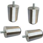  стол ножек 4 шт. комплект мебель ножек шкаф. ножек мебель диван стол. пара из нержавеющей стали мебель ножек DIY фиксация ножек класть взамен мебель детали нагрузка 200kg предотвращение скольжения / устойчивость Cath 